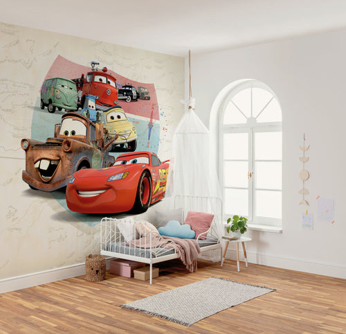 Disney and Pixar Cars Open Road Interno Carta da Parati DX5 171 | Yourdecoration.it