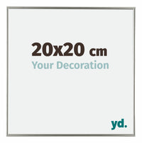 Evry Plastica Cornice 20x20cm Champagne Davanti Dimensione | Yourdecoration.it