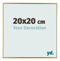 Evry Plastica Cornice 20x20cm Oro Davanti Dimensione | Yourdecoration.it