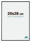 Evry Plastica Cornice 20x28cm Nero Opaco Davanti Dimensione | Yourdecoration.it