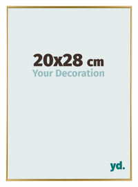 Evry Plastica Cornice 20x28cm Oro Davanti Dimensione | Yourdecoration.it