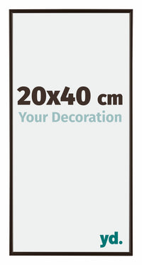 Evry Plastica Cornice 20x40cm Antracite Davanti Dimensione | Yourdecoration.it