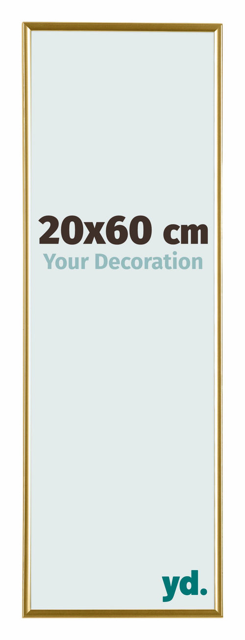 Evry Plastica Cornice 20x60cm Oro Davanti Dimensione | Yourdecoration.it