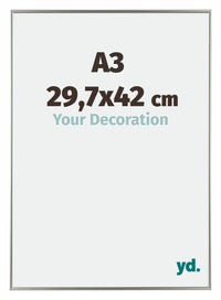 Evry Plastica Cornice 29-7x42cm Champagne Davanti Dimensione | Yourdecoration.it