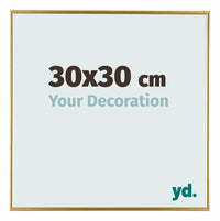 Evry Plastica Cornice 30x30cm Oro Davanti Dimensione | Yourdecoration.it