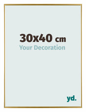 Evry Plastica Cornice 30x40cm Oro Davanti Dimensione | Yourdecoration.it