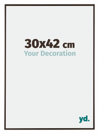 Evry Plastica Cornice 30x42cm Antracite Davanti Dimensione | Yourdecoration.it