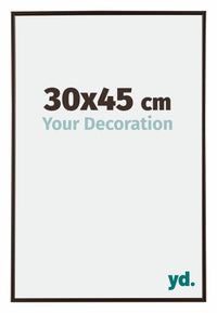 Evry Plastica Cornice 30x45cm Antracite Davanti Dimensione | Yourdecoration.it