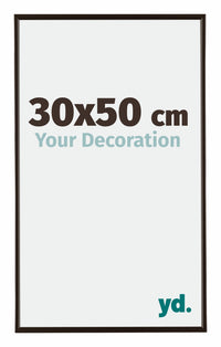Evry Plastica Cornice 30x50cm Antracite Davanti Dimensione | Yourdecoration.it