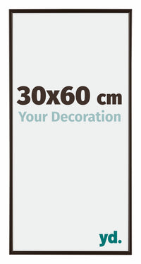 Evry Plastica Cornice 30x60cm Antracite Davanti Dimensione | Yourdecoration.it