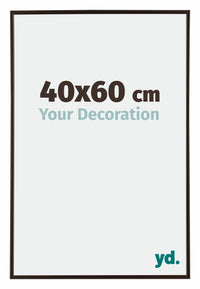 Evry Plastica Cornice 40x60cm Antracite Davanti Dimensione | Yourdecoration.it