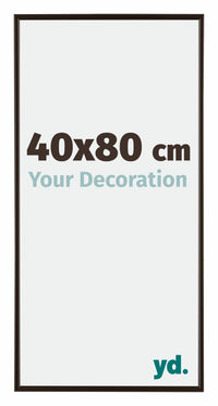 Evry Plastica Cornice 40x80cm Antracite Davanti Dimensione | Yourdecoration.it