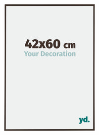 Evry Plastica Cornice 42x60cm Antracite Davanti Dimensione | Yourdecoration.it