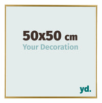 Evry Plastica Cornice 50x50cm Oro Davanti Dimensione | Yourdecoration.it