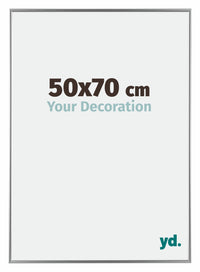 Evry Plastica Cornice 50x70cm Argento Davanti Dimensione | Yourdecoration.it