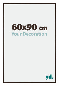 Evry Plastica Cornice 60x90cm Antracite Davanti Dimensione | Yourdecoration.it