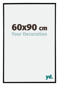 Evry Plastica Cornice 60x90cm Nero Opaco Davanti Dimensione | Yourdecoration.it