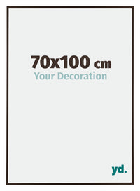 Evry Plastica Cornice 70x100cm Antracite Davanti Dimensione | Yourdecoration.it
