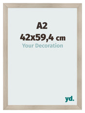Cornice A2 - 42x59,4 cm - Quercia Chiaro - MDF - Pisa