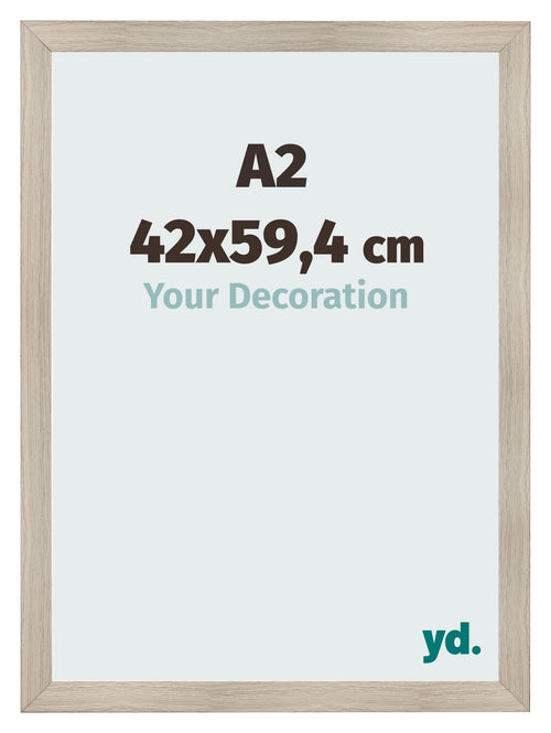 Cornice A2 - 42x59,4 cm - Quercia Chiaro - MDF - Pisa