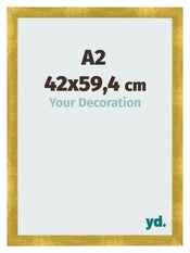 Cornice A2 - 42x59,4 cm - Oro Vintage - MDF - Pisa