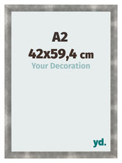 Cornice A2 - 42x59,4 cm - Metallo Vintage - MDF - Pisa