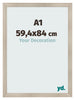 Cornice A1 - 59,4x84 cm - Quercia Chiaro - MDF - Pisa