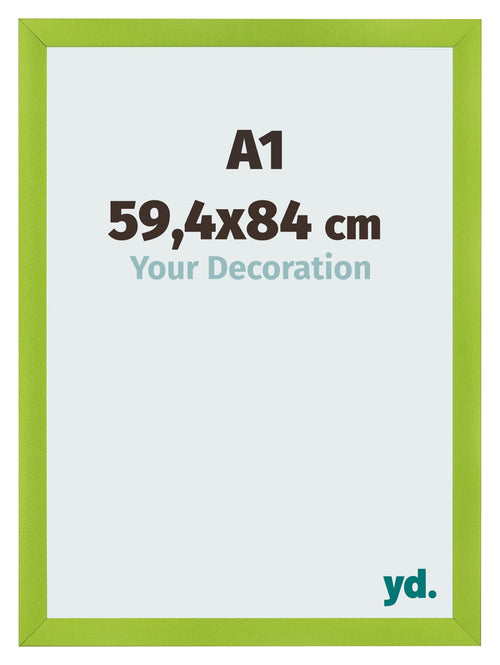 Cornice A1 - 59,4x84 cm - Verde - MDF - Pisa