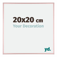 Kent Alluminio Cornice 20x20cm Rame Davanti Dimensione | Yourdecoration.it