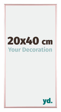 Kent Alluminio Cornice 20x40cm Rame Davanti Dimensione | Yourdecoration.it