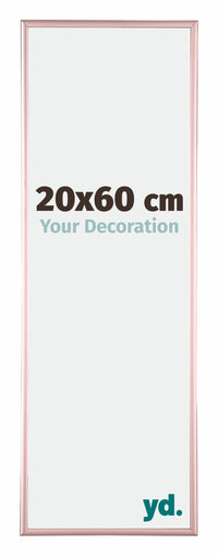 Kent Alluminio Cornice 20x60cm Rame Davanti Dimensione | Yourdecoration.it