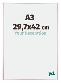 Kent Alluminio Cornice 29-7x42cm Rame Davanti Dimensione | Yourdecoration.it