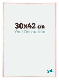 Kent Alluminio Cornice 30x42cm Rame Davanti Dimensione | Yourdecoration.it