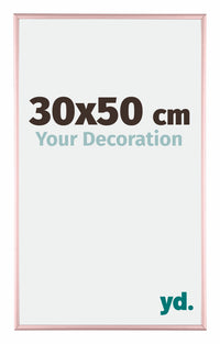 Kent Alluminio Cornice 30x50cm Rame Davanti Dimensione | Yourdecoration.it