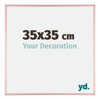 Kent Alluminio Cornice 35x35cm Rame Davanti Dimensione | Yourdecoration.it