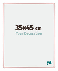 Kent Alluminio Cornice 35x45cm Rame Davanti Dimensione | Yourdecoration.it