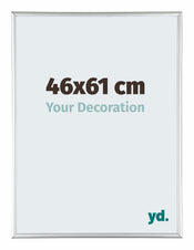 Kent Alluminio Cornice 46x61cm Argento Lucente Davanti Dimensione | Yourdecoration.it