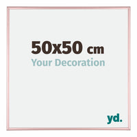 Kent Alluminio Cornice 50x50cm Rame Davanti Dimensione | Yourdecoration.it