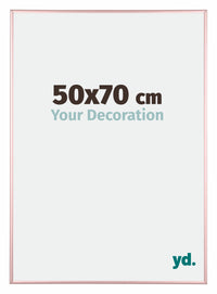Kent Alluminio Cornice 50x70cm Rame Davanti Dimensione | Yourdecoration.it