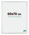 Kent Alluminio Cornice 60x70cm Argento Lucente Davanti Dimensione | Yourdecoration.it
