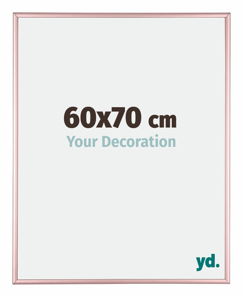 Kent Alluminio Cornice 60x70cm Rame Davanti Dimensione | Yourdecoration.it