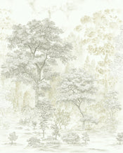 Komar Noble Trees Tessuto Non Tessuto Carta Da Parati 200x250cm 4 strisce | Yourdecoration.it