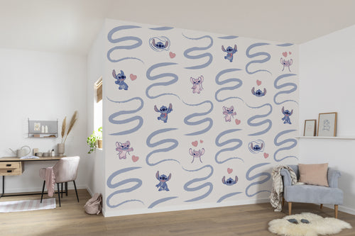 Lilo und Stitch Be Kind Interno Carta da Parati DX6 167 | Yourdecoration.it