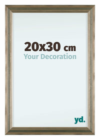 Lincoln Legna Cornice 20x30cm Argento Davanti Dimensione | Yourdecoration.it