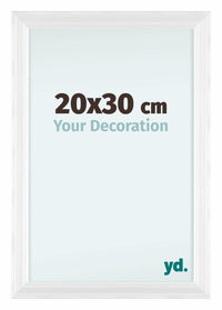 Lincoln Legna Cornice 20x30cm Bianco Davanti Dimensione | Yourdecoration.it