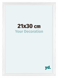 Lincoln Legna Cornice 21x30cm Bianco Davanti Dimensione | Yourdecoration.it
