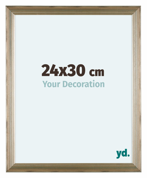 Lincoln Legna Cornice 24x30cm Argento Davanti Dimensione | Yourdecoration.it