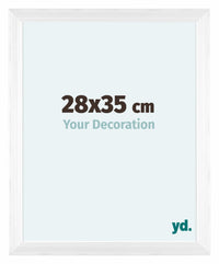 Lincoln Legna Cornice 28x35cm Bianco Davanti Dimensione | Yourdecoration.it