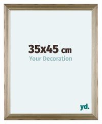 Lincoln Legna Cornice 35x45cm Argento Davanti Dimensione | Yourdecoration.it