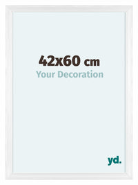 Lincoln Legna Cornice 42x60cm Bianco Davanti Dimensione | Yourdecoration.it